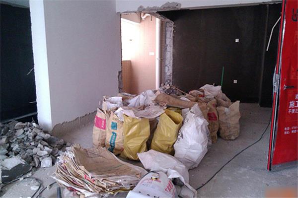 旧房装修改造的垃圾怎么处理？没有电梯。