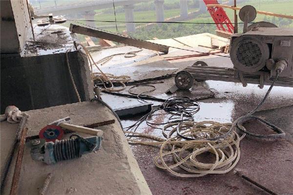 绳锯切割拆除工艺流程