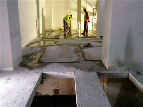 静力拆除楼板施工方案