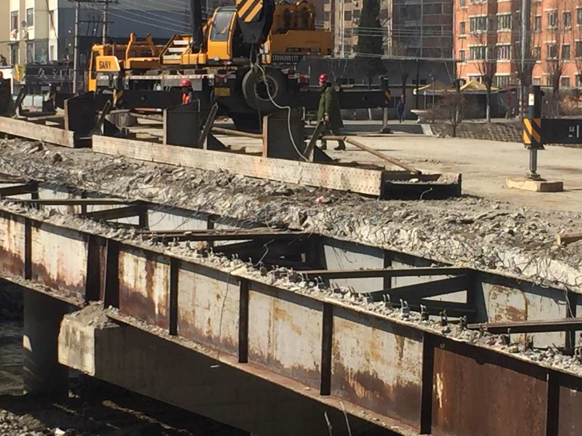 桥梁拆除，混凝土拆除工程